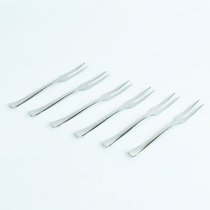 Apex6 In 1 Stainless Steel Fruit Fork (1 Set)