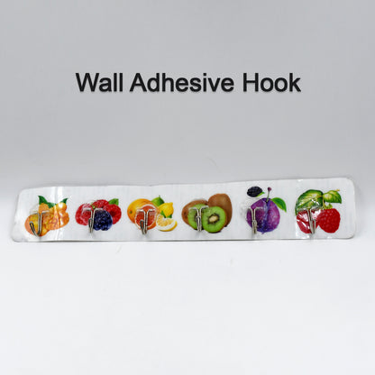 Tranparent Wall Hook Strong Wall Hook Adhesive Hook Wall Hooks High Quality Premium Hook For Home  Office   Multiuse Hook ( 6Pc )