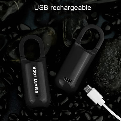 Smallusb Rechargeable Smart Fingerprint Padlock For Locker