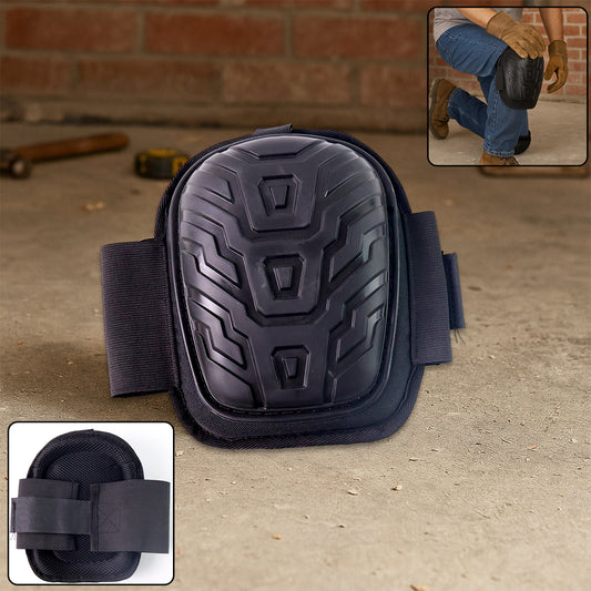 Heavy-Duty Work Knee Pad With Shock-Resistant Shell  Adjustable Straps (1 Pc)