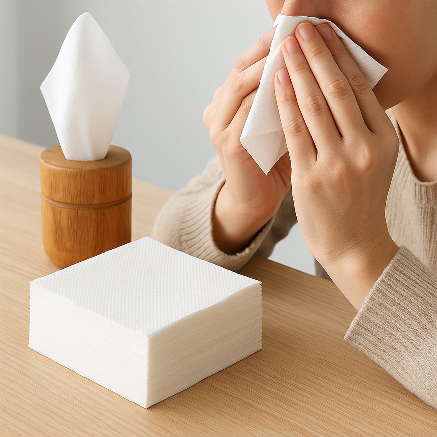 Softfacial Tissue Paper Napkins Set (50 Pcs Set)