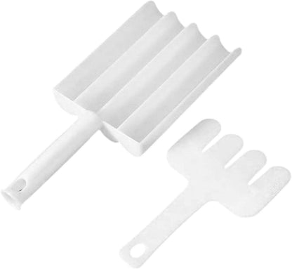 Small Multifunction Fritters Maker - Creative Fritters Scoop Multi-Function Ball Maker  Portable Maker For Making Cake Balls Ice Cream Spoon Doughnut Hand Cutting Scoop(2Pc Set)