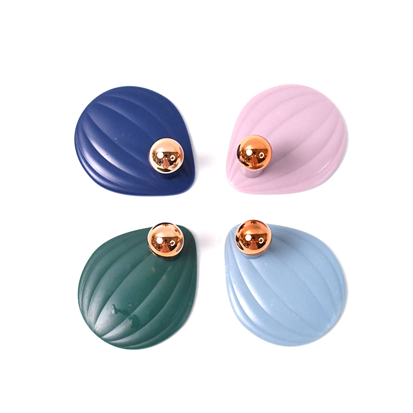 Selfadhesive Wall Hooks Waterproof Adhesive Sticky Stylish Hooks (4 Pc)