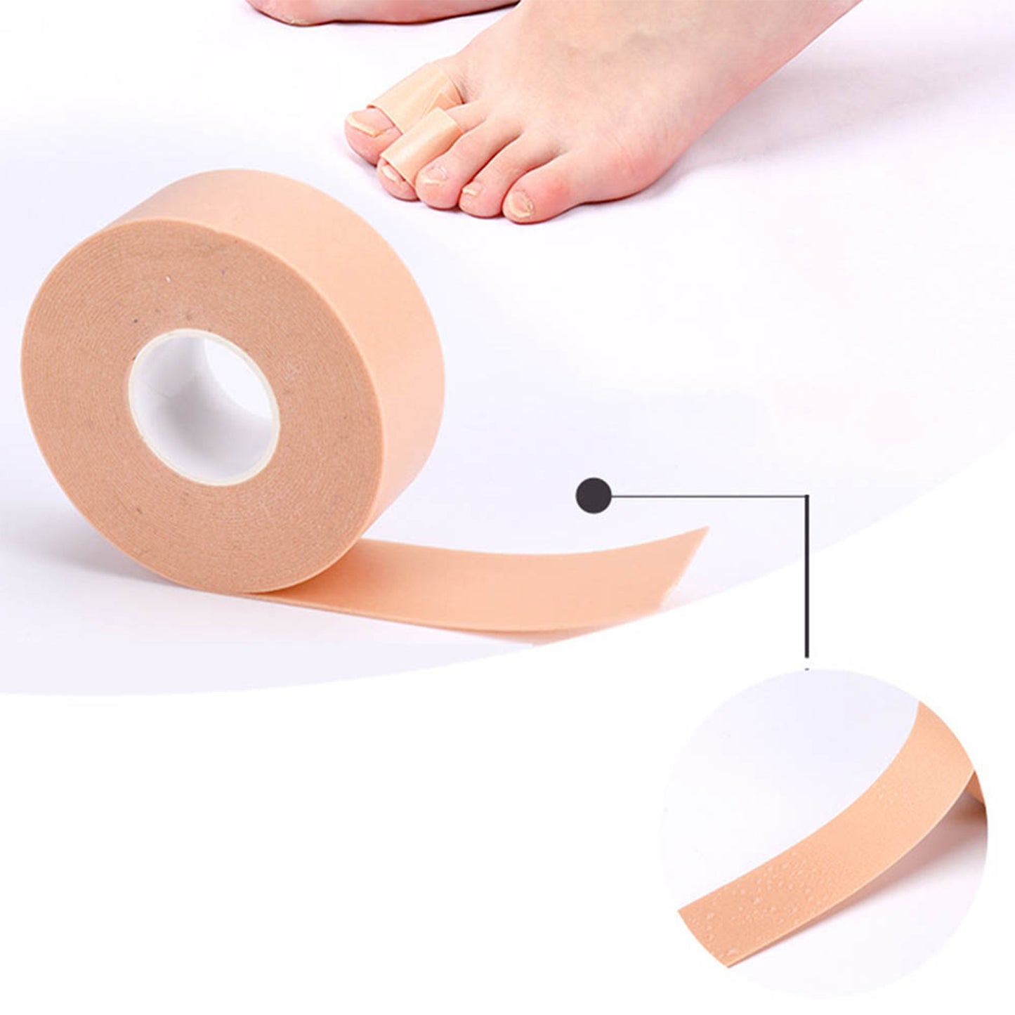 Anti-Wear Foam Cotton Heel Sticker Tape Patch Blister Plaster Waterproof First Aid Blister Pedicure Pad Foot Care Insole