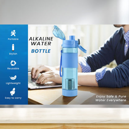Alkaline Water Bottle With Food Grade Plastic Stylish And Portable