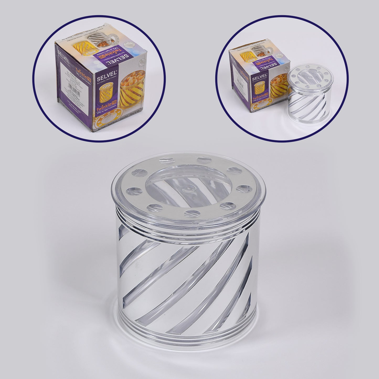 Dry Fruit Container  Storage Box  Airtight Container For Home  Kitchen Use ( 750 Ml )