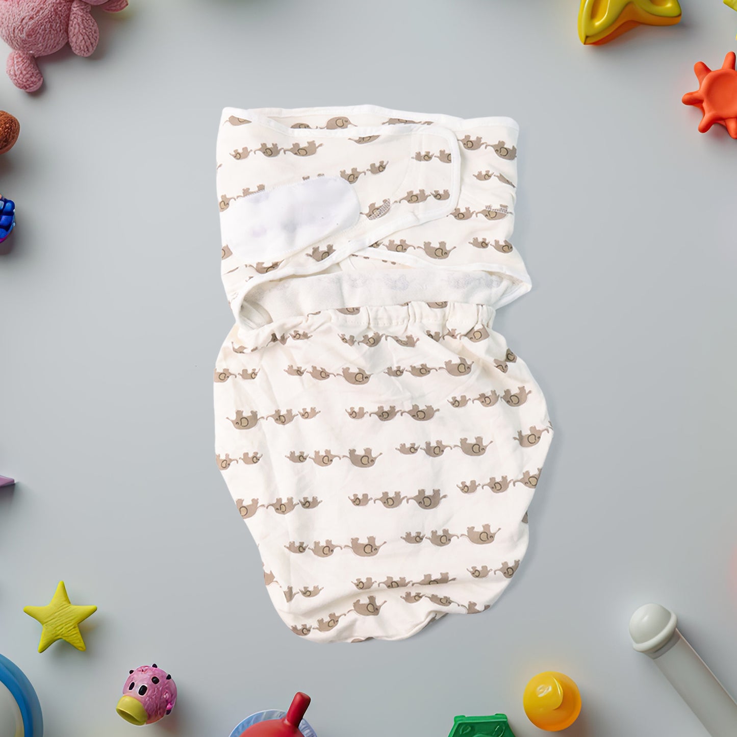Softcotton Adjustable Baby Swaddle Wrap For Newborns (1 Pc)