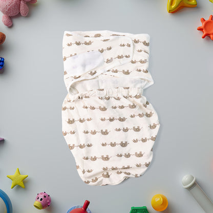 Softcotton Adjustable Baby Swaddle Wrap For Newborns (1 Pc)