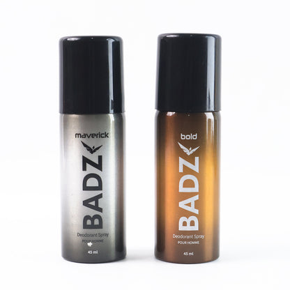 Badzlong-Lasting Premium Deodorant Body Spray For Men (1 Pc  Mixed Fragrance  45 Ml)