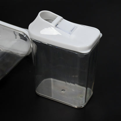 Kitchen Storage Jars  Container Set 3Pc  Transparent Jar Set For Home  Kitchen Use