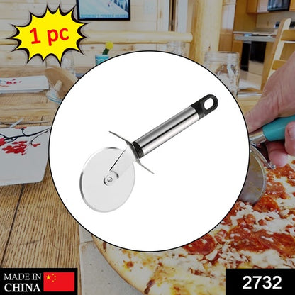 Stainless Steel Pizza Cutter Pastry Cake Slicer Sharp Wheel Type