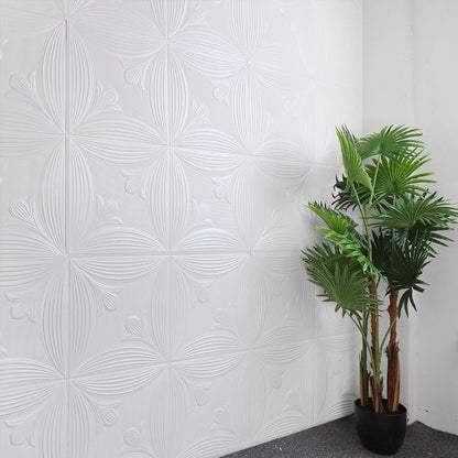 Wallpaper 3D Foam Wallpaper Sticker Panels I Ceiling Wallpaper For Living Room Bedroom I Furniture Door I Foam Tiles (Square Design)