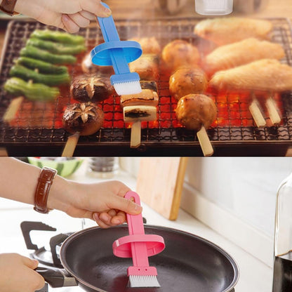 Multi-Purpose Silicone Durable Spatula With Holder ( Pack Of 1 Pcs)