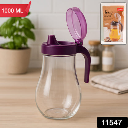 Apexjessy Oil And Juice Pourer Dispenser Bottle Approx 1000Ml (1 Pc)