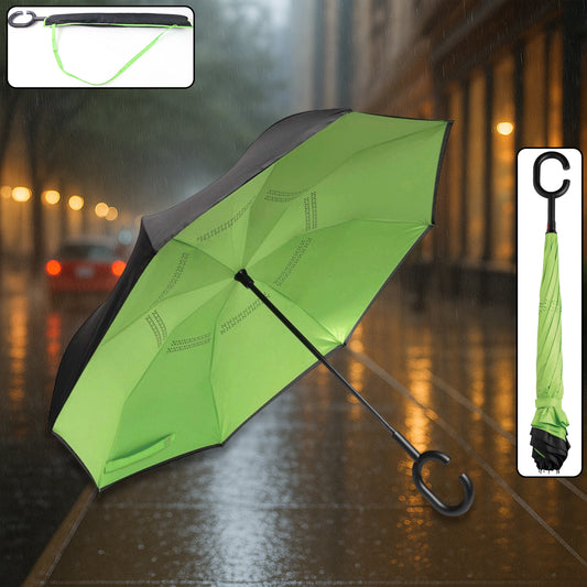 Umbrella Summer Sun And Rain Protectionfoldable Cute Umbrella  C-Shaped Handle  Uv Protection Rain Sun Umbrella  Travel Accessories  Umbrella For Children Girls And Boys (1 Pc  Mix Color)
