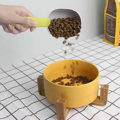 Handle Clip Function Design Abs Food-Grade Materials Pet Food Shovel