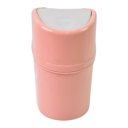 Minitrash Can Dustbin Plastic Garbage Can With Lid (1 Pc)