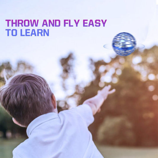 Flying Ball Toys Usb Rechargeable Built-In Rgb Lights 360Rotating Magic Controller Flying Orb Ball Boomerang Mini Pro Spinner Blastoise Toys