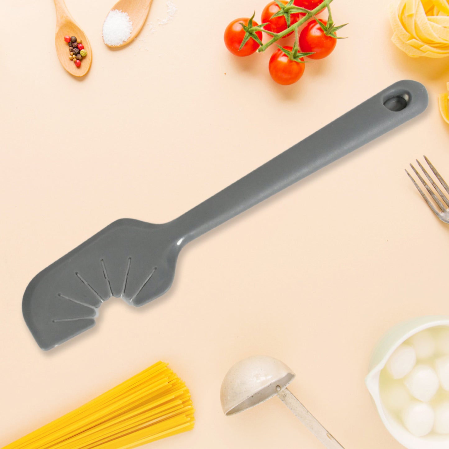 Silicon Whisk Cleaner Kitchen Tool  Whisk Scraper Tool (1Pc)