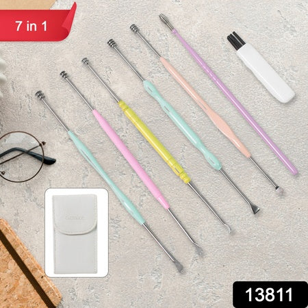 7 Pcsearwax Removal Kit  Ear Cleansing Tool Set