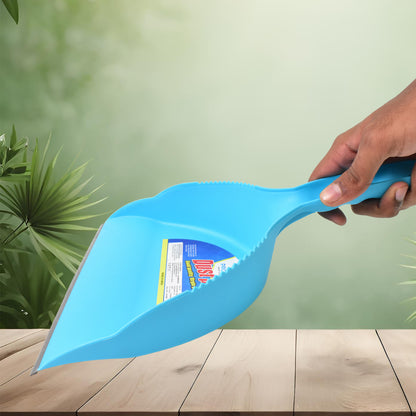 Heavyplastic Dustpan With Handle (1 Pc)