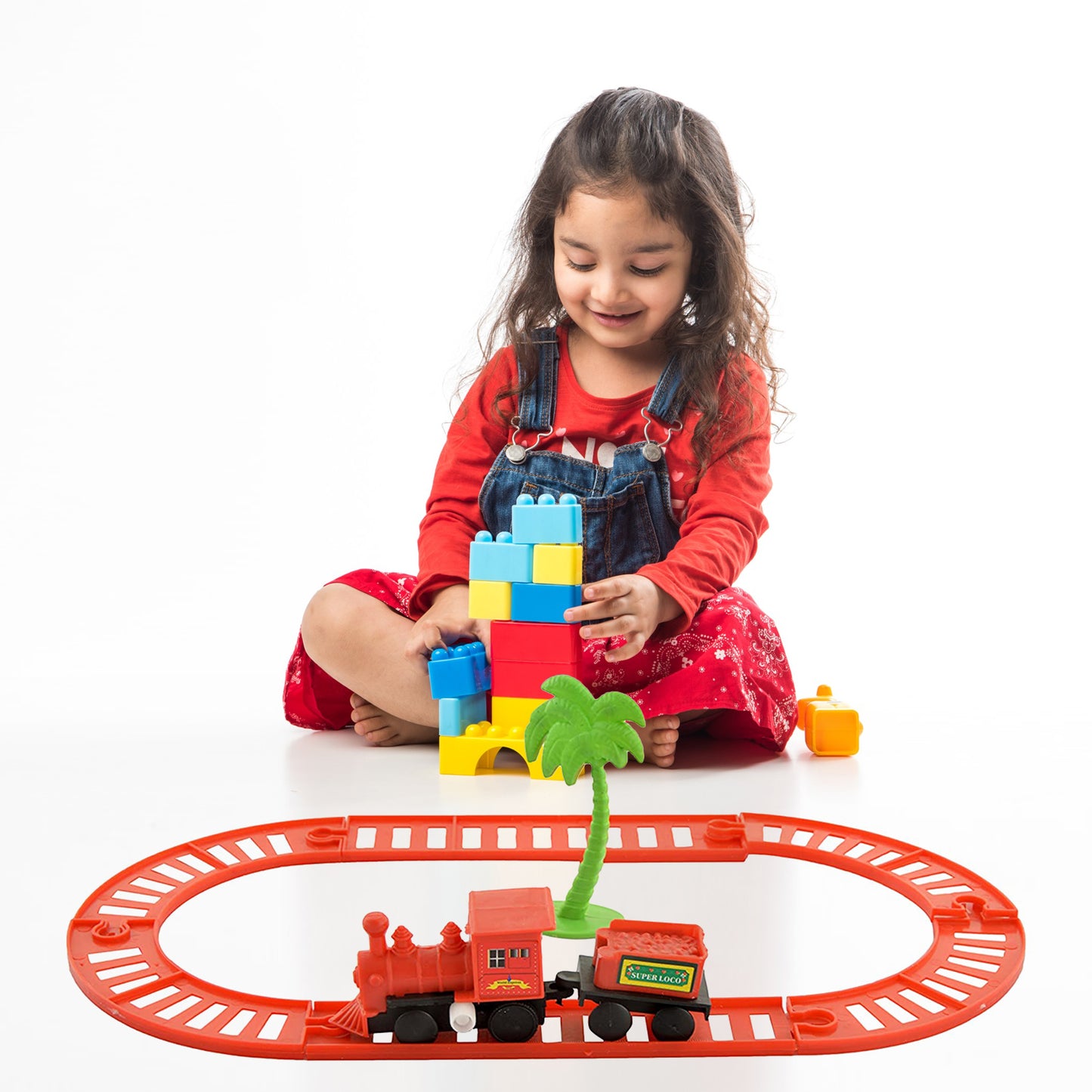 World Express Mini Train Play Set For Kids