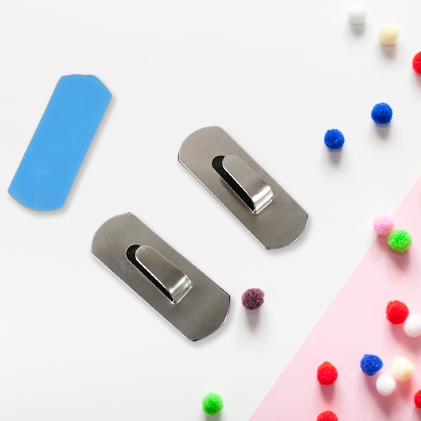 Self-Adhesive Hooks Heavy Duty Wall Hooks Hangers Stainless Steel Waterproof Sticky Hooks For Hanging Robe Coat Towel Kitchen Bathroom And.