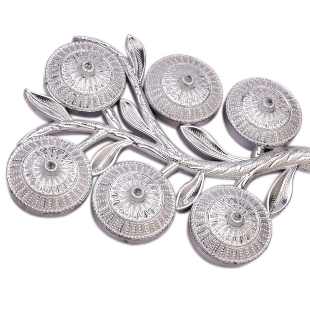 Multipurpose Decorative 6 Storage Tree Shape Mukhwas Daniserving Tray