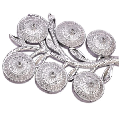 Multipurpose Decorative 6 Storage Tree Shape Mukhwas Daniserving Tray