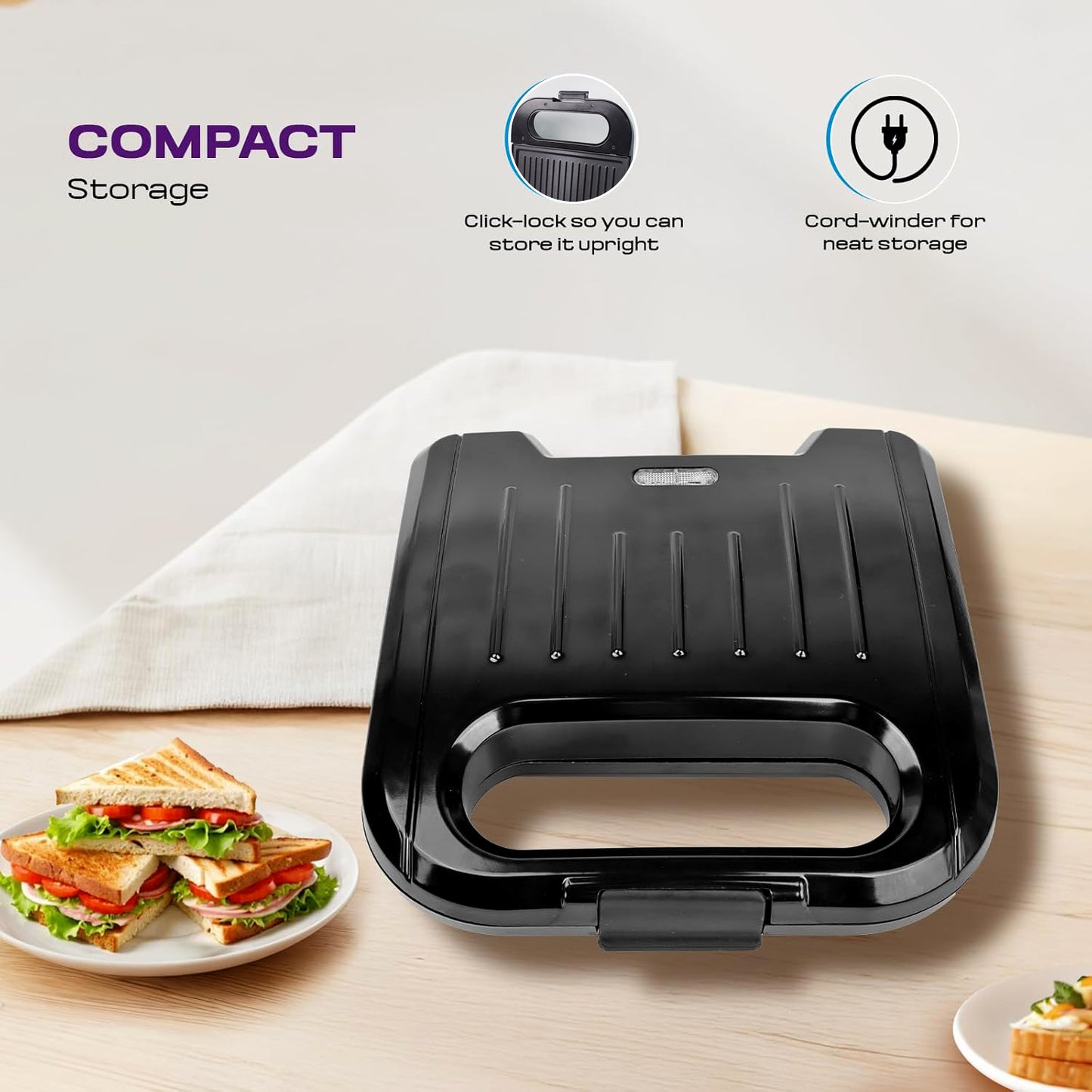 Orbitsandwich Toaster Maker (800W  1 Pc)