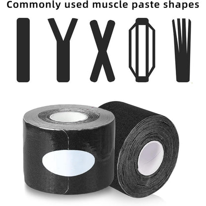 Kinesiology Tape For Physiotherapy Tape For Sports Injury Pain Relief (5 Cm X 5M  1 Pc)