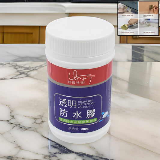 Transparent Waterproof Glue 300G Without Brush (1 Pc)