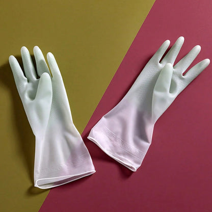 Latexhousehold Gloves (2 Pair  Mix Color)