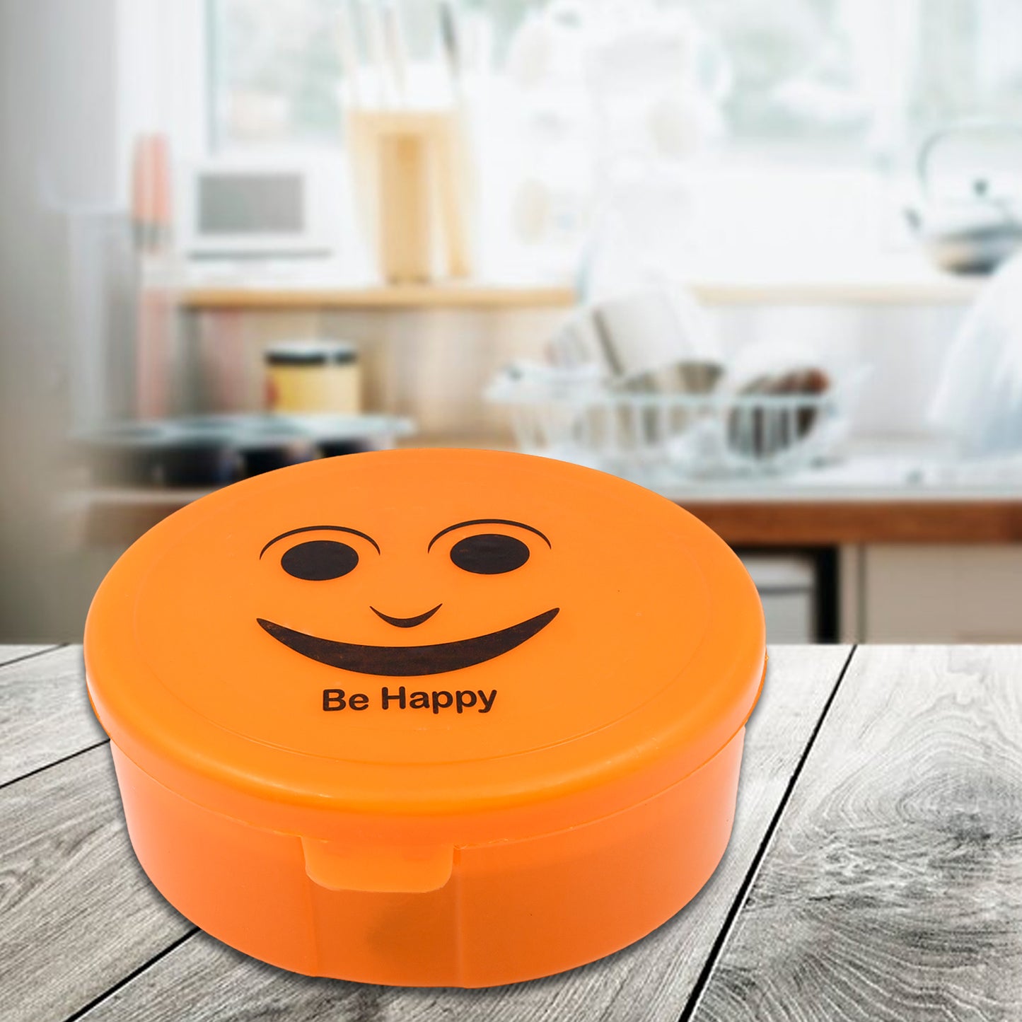 Smilyplastic Lunch Box Small Box With 2In1 Spoon Pack Of 1