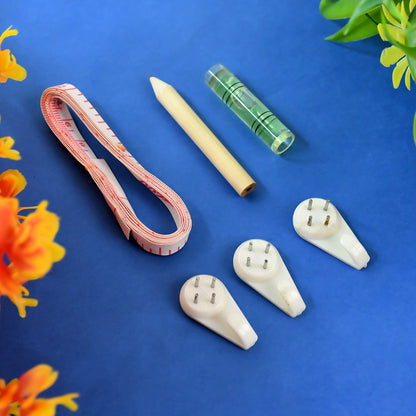 6-In-1 Wall Hanging  Measurement Tool Kit