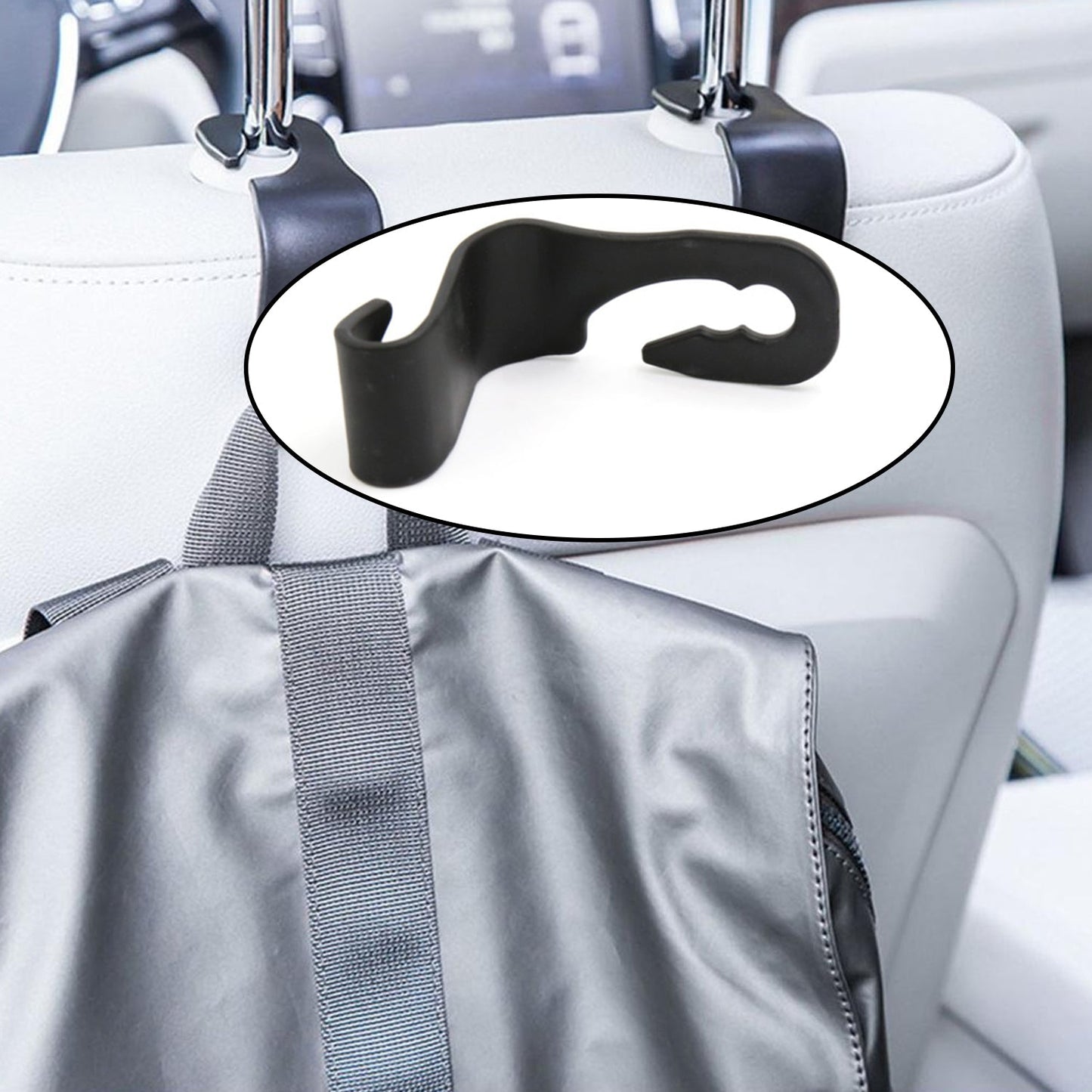 Car Backrest Hanger And Backrest Stand For Giving Support And Stance To Drivers.