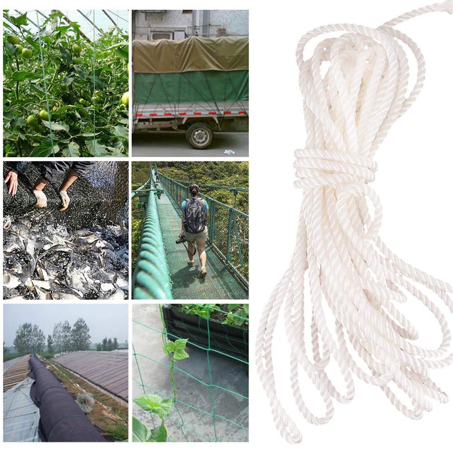 3Meter Heavy Duty Laundry Drying Clothesline Rope Portable Travel Nylon Cord Sturdy Clothes Line For Outdoor Camping Indoor Crafting Art Projects
