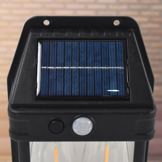 18Wsolar Wall Double Lights  Lamp With 2 Modes  Motion Sensor (1 Pc)