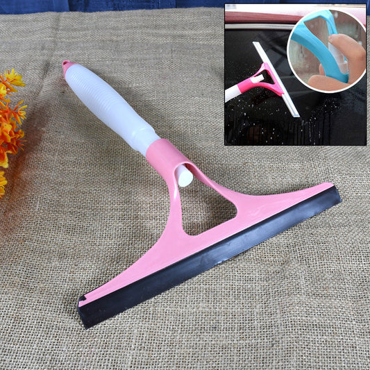 Home Practical Washing Brush Magic Spray Type Cleaning Brush With Spray Bottle Glass Wiper Window Clean Shave Glass Sponge Car Window Cleaning (1 Pc)