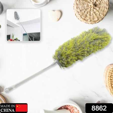 Long Handle Microfiber Duster For Cleaning Microfiber Hand Duster Washable Microfiber Cleaning Tool Extendable Dusters For Cleaning Office Car Computer Air Condition Washable Duster (62Cm)