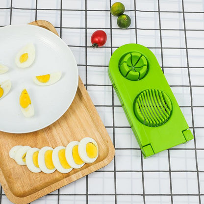 Multi-Segment 2 In 1 Egg Cutterslicer