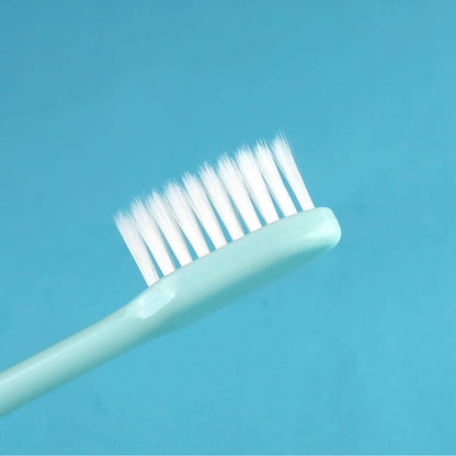 Kidsadults Ultra Soft-Bristled Toothbrush With Cover (10 Pcs Set)