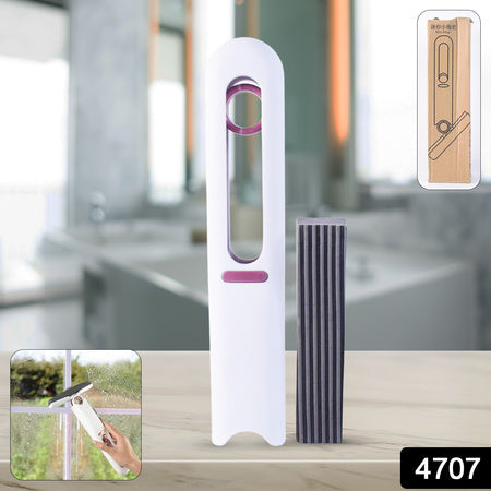 Portable Self-Squeeze Short Mop Mini Hand Wash-Free Strong Absorbent Mop With 1 Cotton Head Cleaning Sponge For Bathroom Kitchens Table