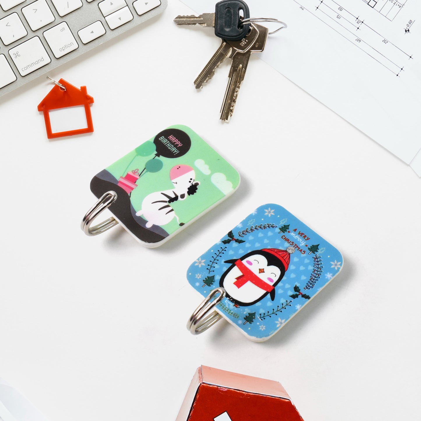 Multipurpose Strong Cartoon Hook Self-Adhesive Hooks (2 Pc Set)