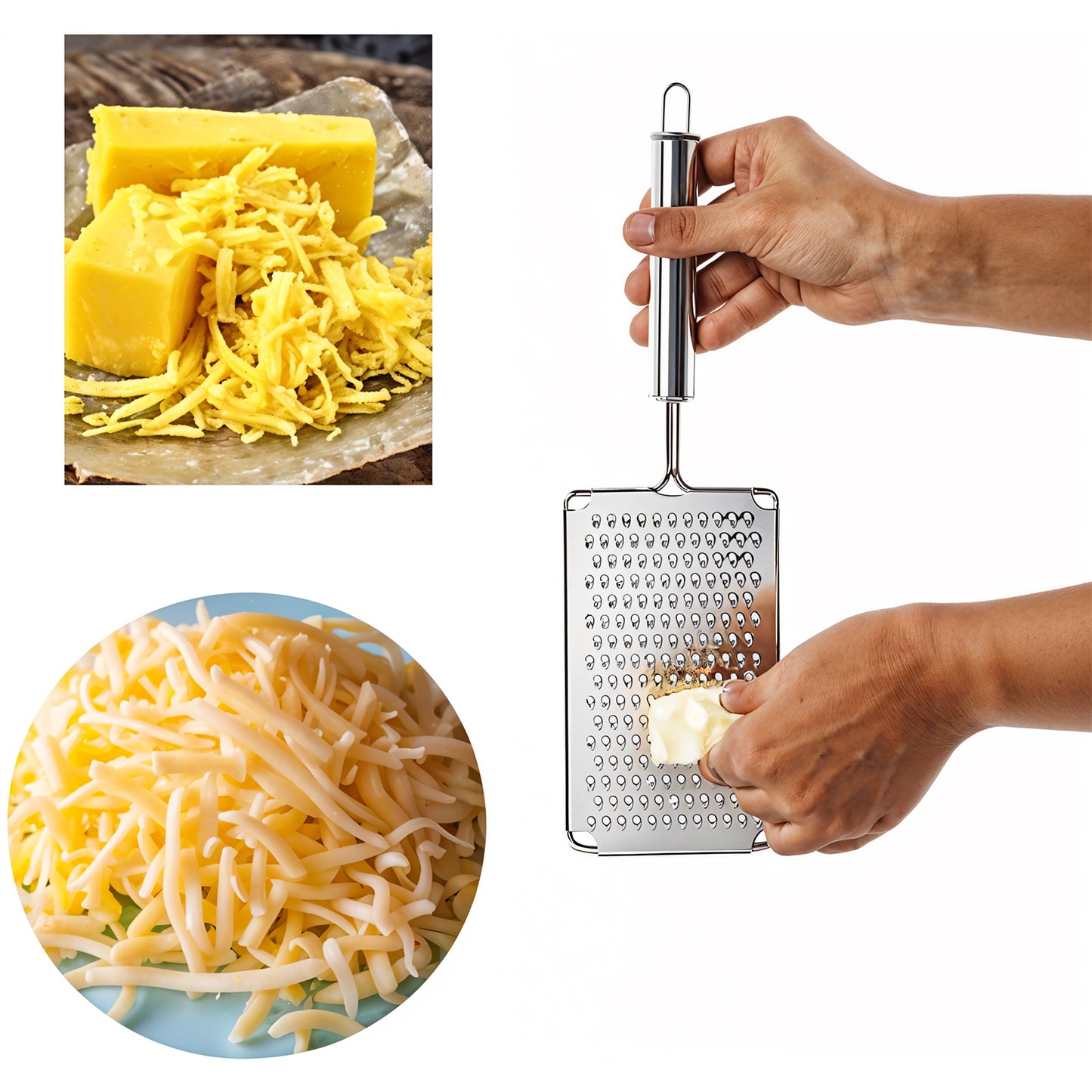 Apexpremium Stainless Steel Vegetable Grater (1 Pc)