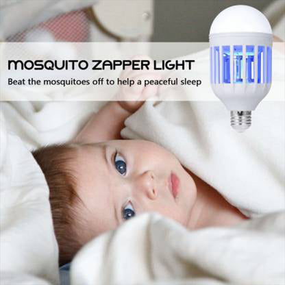 12W Mosquito Killer Lamp E27 Summer Moths Flying Insects Led Zapper Mosquito Killer Lamp Light Bulb Household