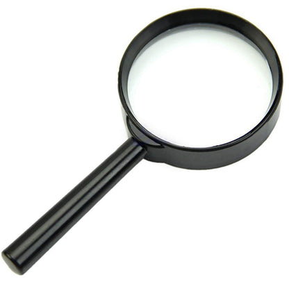 Magnifying Glass Lens - Reading Aid Made Of Glass - Real Glass Magnifying Glass That Can Be Used On Both Sides - Glass Breakage-Proof Magnifying Glass Protect Eyes 50 Mm