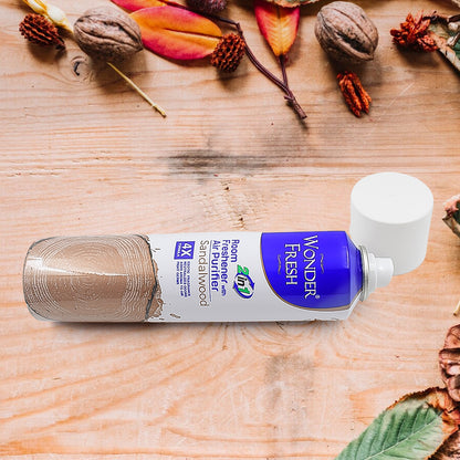 Freshair Freshener Spray Sandalwood Fragrance  Long Lasting Fragrance For Home  Office (Mix Fragrance   125 Gm)
