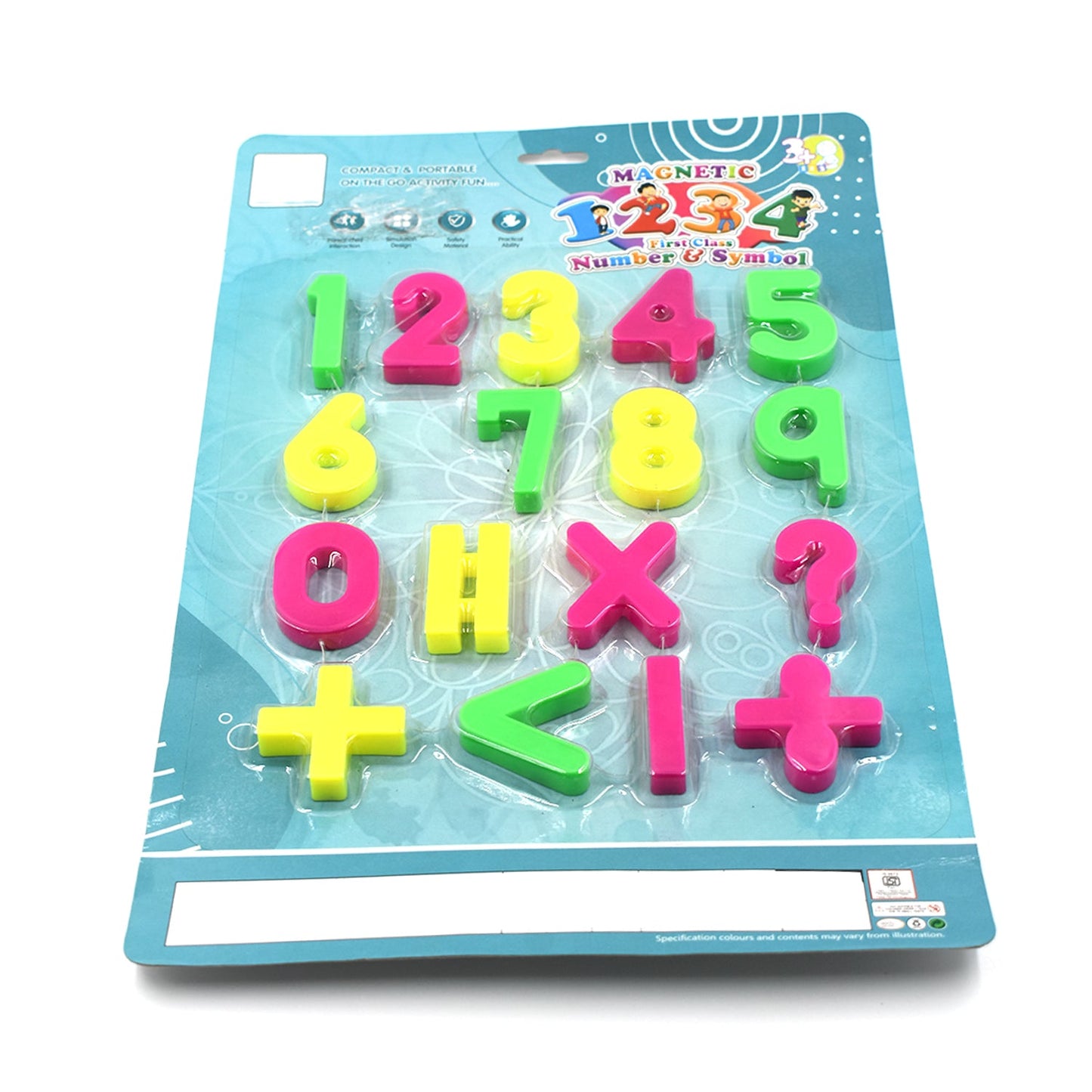 Magnetic Number Symbol Baby Toy And Game For Kids And Babies For Playing And Enjoying Purposes.