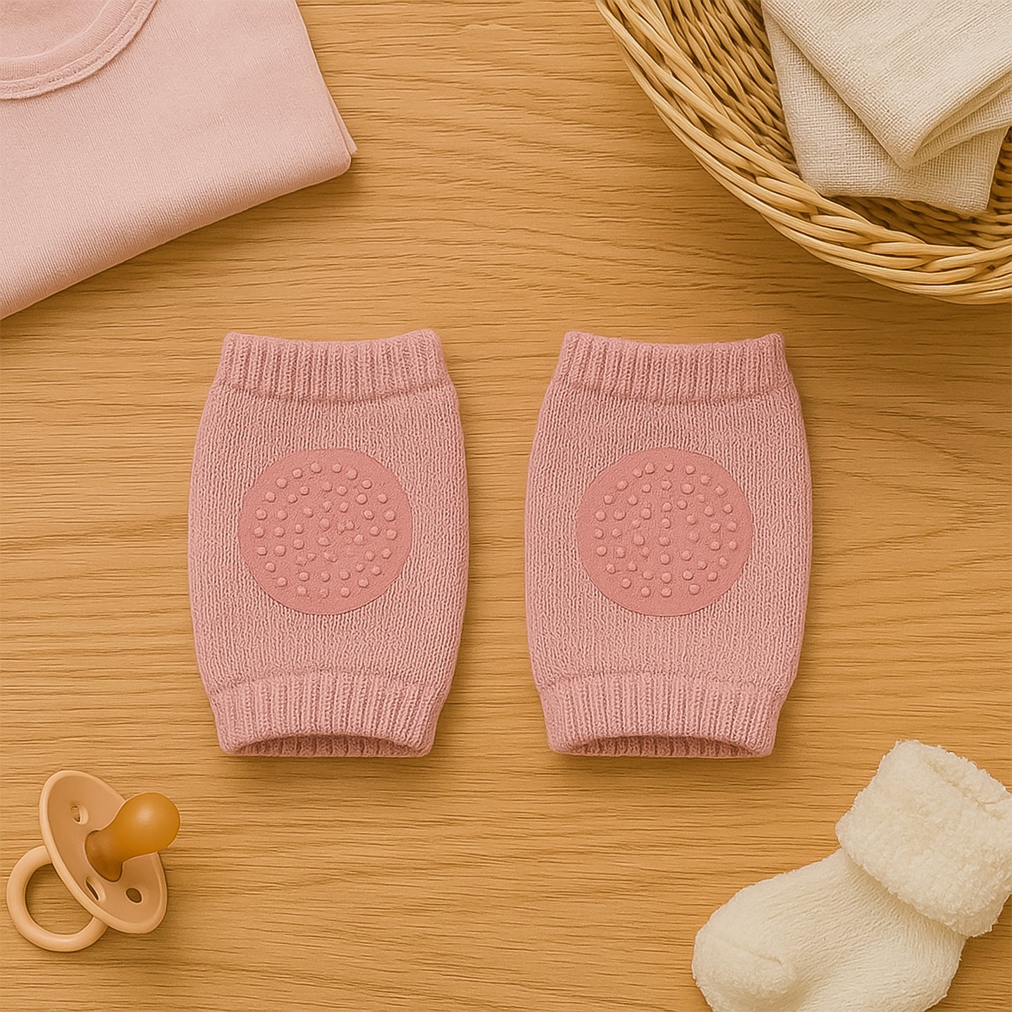 Pinktoddler Wool Knit Leg Warmer (Knee Guard)